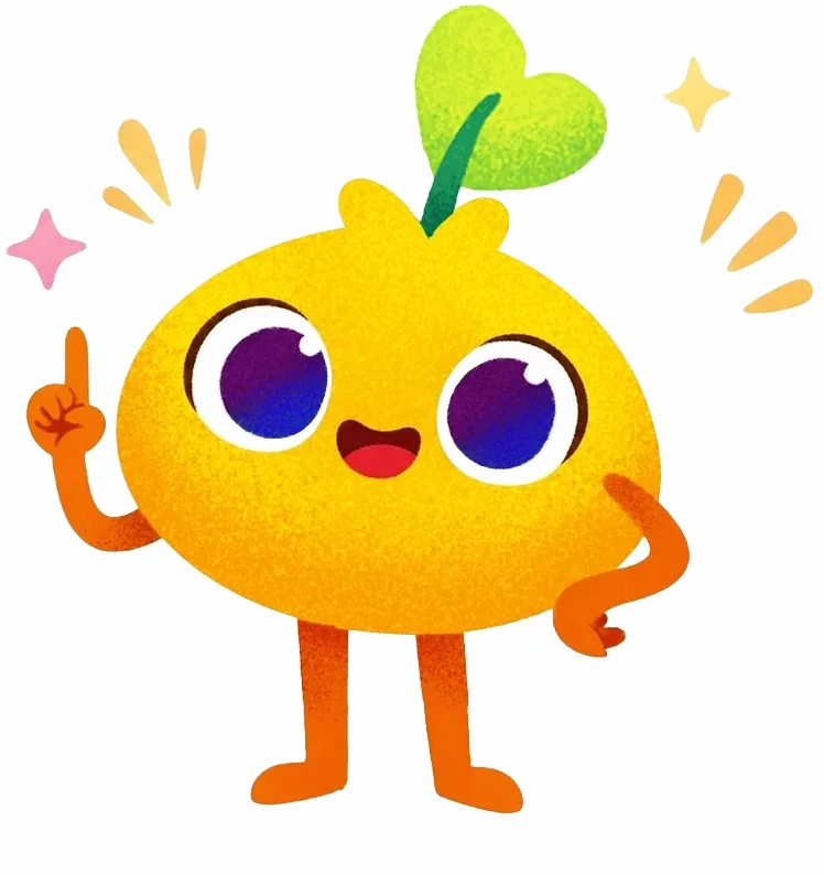 Sunny the mascot looking thoughtful